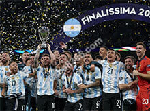 时隔29年阿根廷3：0完胜意大利卫冕欧美杯，梅西生涯第40冠