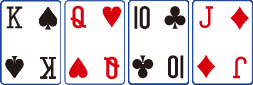 牛牛 - 10、J、Q、K牌面分数都为10