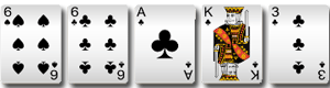 BB棋牌十三水普通牌型-对子