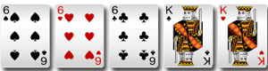BB棋牌十三水普通牌型-葫芦