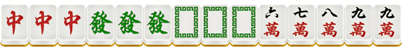 BB棋牌二人麻将88番牌型介绍-大三元
