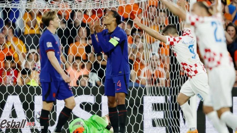 欧国联半决赛｜克罗地亚4–2荷兰，佩特科维奇加时赛建功